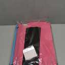 Extra Capacity Legal Size Hanging File Folders,12 Pack Reinforced Plastic Hanging Folder, Heavy Duty 2 Inch Expansion, Filing Cabinet Folders for Bulky Files, Medical Charts, Colorful (Black (With Side))