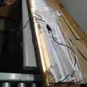 DEWENWILS Floor Lamps for Living Room, Set of 2 LED Corner Light Works with Foot Switch, 1100 LM Dimmable Floor Lamp with 3000K Warm White, 57.5" Standing Lamp for Living Room, Bedroom, Office (Gold)