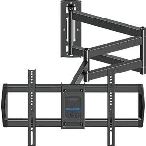 MOUNTUP 37.9" Long Arm TV Wall Mount for Most 42-75 Inch TVs, Full Motion Corner Wall Mount TV Bracket with Extension & Tilt & Swivel Articulating Arm, Max VESA 600x400mm and Up to 99 lbs, MU0047-L