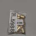 Uxcell Cord End Cap, 13mm(0.51") Barrel End Cap Terminators Cord Finding for Tassel Bag Strap DIY Making, 8Pcs Gold(53x25mm)