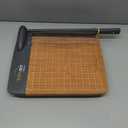 Westcott 12'' TrimAir Wood Guillotine Paper Cutter & Paper Trimmer, 30 Sheet