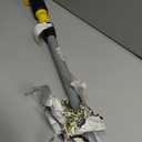Rubbermaid Commercial Products Gripper 60" Fiberglass Wet Mop Handle Gray for Professional/Industrial Floor Cleaning Compatible with 5" Headband Mops