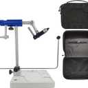 EUPHENG Riverruns Colorado Full Rotary Fly Tying Vise with a Hard Shell Vise Bag Rotation Resistance Adjustment Hook Sizes 26 to 4/0