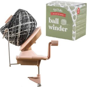 Knit Picks Yarn Ball Winder for Knitting and Crocheting (Dusty Rose)
