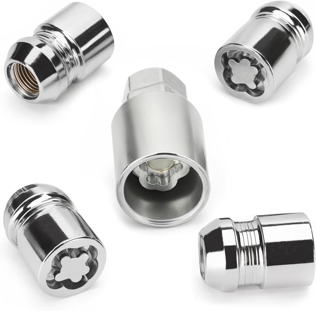 Wheel Lock Lug Nut Set M12 x 1.25 Anti Theft Fit Nissan Altima 350Z Frontier Pathfinder Murano Rogue Versa Subaru Crosstrek Forester Impreza Legacy Outback Infiniti Suzuki &More Replace 24154