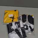 One Happy Dude Theme Birthday Decoration, Set of 3 One Happy Dude Theme Arch Cover Stretch Spandex Fitted Wedding Arch Stand Covers, 4ft, 5ft, 6ft(White, Yellow, Black-White,Mixed Style)