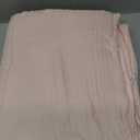 NUEUAP Muslin Soft Blanket Queen Bedding Sets Blankets Queen Size Cozy Fluffy Blanket (Light Pink, Queen 90 x 90 inch)