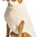Chilly Dog Tural Cable Dog Sweater, X-Small