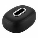 All-Silicone Car Tissue Box Holder, Multi-Position Stretch Fit for Sun Visor, Headrest & Center Console, Universal No-Slip No-Rattle Organizer for Car (Black)