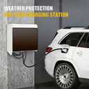 Weatherproof EV Charger Cover, Outdoor EV Charger Enclosure, Universal Fit Wall-Mounted EV Charger Box, EV Charger Rain Cover Compatible for Indoor/Outdoor Protection (21.7*15.7*9.8 in)