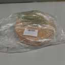 BEEHOMEE Trivets for Hot Dishes - Woven Rattan Trivets Hot Pads for Dinning Table,Kitchen Heat Resistant Straw Dish Coasters Placemats Pot Holder (7.87 Inch)