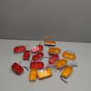 Partsam 14x Trailer RV Marker LED Light Double Bullseye 10 Diodes Clearance Light Red/Amber,[DOT Approved] 4x2 Tiger Eye/Double Bubble 12V Rectangular LED Side Marker Light Surface Mount Camper Truck