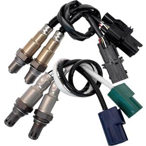 4Pcs Upstream & Downstream Oxygen Sensor Kit (2*234-5060 + 234-4297 + 234-4313) Compatible with 2005-2006 Nissan Frontier/Pathfinder/Xterra V6 4.0L - Replaces 250-25005, 250-24951, 250-24403