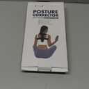 Alsoay Posture Corrector for Women and Men, Adjustable Upper Back Brace for Clavicle Support, Back Straightener Providing Pain Relief from Neck, Back, and Shoulder