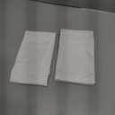 Set of 4 Standard/Queen AllerEase Pillow Protectors - Moisture Wicking, Advanced Allergy Protection - Premium Polyester, Zippered Protectors