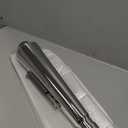 Sporacingrts Stainless Steel Motorcycle Exhaust Muffler Silencer Pipe Inlet 1.46 1.54 1.65 1.77Inch Motorcycle Exhaust for Dirt Bike Street Bike Scooter(Silver) (Sliver)