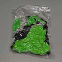 Lime Green Black Silver Balloon Garland Arch - Lime Green, Silver, Black Balloons Video Game Balloons for Miner Video Game Birthday Jungle Safari Baby Shower Graduation Party Decorations