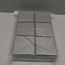 Coobbar Gift Box Necklace Earring Ring Box Gift Box,12 Pieces Square Cardboard Jewelry Gift Boxes,Cotton Filled Cardboard Paper Jewelry Box Gift Case (3.5x3.5x1.25 Inches) (Gray)