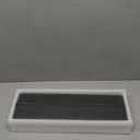 Foldable Stone Bath Mat Covered with Nano Tech Absorbent Fabric, Quick Dry Diatomaceous Earth Bath Mat for Bathroom, Non-Slip, Compact & Easy to Clean (25 * 16 Dark Grey)