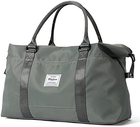 Travel Duffel Bag,Sports Tote Gym Bag,Shoulder Weekender Overnight Bag for Women
