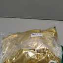 Gold Shimmer Arch Backdrop Cover Set of 3 (4 5 6FT) with Zipper,Thick Soft Stretchy Sequin Glitter Spandex Fitted Chiara Cover for Wedding Birthday Baby Shower Graduation Party Photo Backdrop
