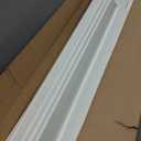 3 ft. x 4 ft. White Vinyl Utility Screen