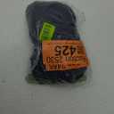 Bluetime Women’s Blouse – Size S, Navy Blue Ruffle V-Neck Long Sleeve Top