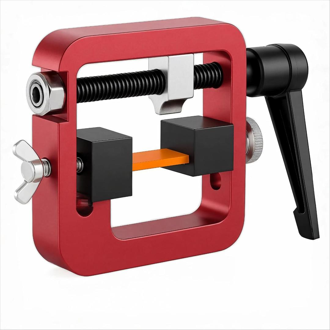 Heavy-Duty Square-Slide Rear Sight Pusher Tool, Fits 1911 & Select Glock Pistols (17/19/26/43), Machined Aluminum, Easy Installation