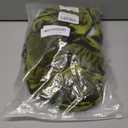 KKJIAF Olive Green Velvet Throw Pillow Covers 18 x 18 Inch Set of 2, Ruffle Euro Pillow Shams Velvet Square Pillow Case for Sofa Bedroom Couch Decorative