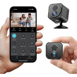 2026 Security Camera, 2K HD Mini Wireless Indoor Camera for Home with Night Vision, WiFi Nanny Camera for Pet/Baby/Elder, 60-Days Ultra-Long Battery Life, Motion Detection,Remote Reviewing