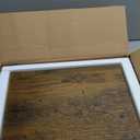 Furologee 6 Tier Tall Bookshelf, Industrial Narrow Bookcase, Display Standing Shelf Units, Metal and Wood Storage Rack Organizer for Living Room, Home Office, Entryway, Kitchen, Rustic Brown