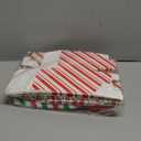Fulmoon 48 Pcs Christmas Gift Boxes with Lids 4 x 4 x 4 Inches Candy Cane Stripe Box with Red Ribbons Small Green White Red Gift Box for Wedding Bridesmaid Gift Wrapping Birthday Holiday Party Decor