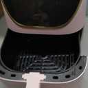 Paris Hilton Air Fryer, Large 6-Quart Capacity, Nonstick Made without PFAS, Touchscreen Display, 8-in-1 (Air Fry, Roast, Broil, Bake, Reheat, Keep Warm, Pizza, Dehydrate), Dishwasher Safe, Pink