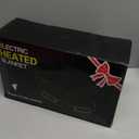 Heated Blanket Queen Size, Soft Cozy Upgraded Flannel Electric Blanket Dual Control with 5 Heating Levels & 10 Hours Auto Off, Fast Heating & ETL & FCC Certification, 84" x 90", Silver Gray