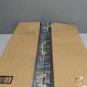 3 in 1 Back Massager, Electric Lumbar Support Pillow, Triple Fusion Back Massager for Pain Relief Deep Tissue, with Traction, Vibration & Heat and Against for Lower Backs&Spine Support (Black)