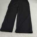 AFITNE Womens Wide Leg Work Pants High Waisted Pull On Dress Pants with Pockets Elastic Waistband Office Business Casual Loose Fit Trousers Slacks 29" Black Medium, Black