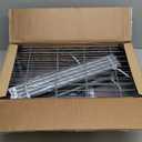 HOMEFORT 5-Shelving Unit, Adjustable Wire Shelving, Metal Wire Shelf Rack Organizer for Kitchen, Pantry, Closet, Bathroom, Laundry,Sliver,21" W x 11" D x 53" H (Silver)