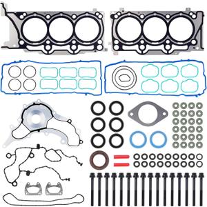 3.6 Head Gasket Set with Bolts Compatible with Jeep Wrangler, Chrysler 200 300, Dodge Charger Challenger, Ram 1500 3.6L V6 Pentastar Replace# HS26541PT ES72467