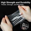 AGBOLO Small Plastic Bags, 1200ct 4"x6" Premium Small Zip Baggies Resealable, 2 Mil(2 Layer) Ultra Strong & Durable Mini Zipper Bags for Jewelry and Business - Clear