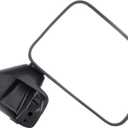 Manual Fold Non-Heated Black Passenger Side Mirror Compatible with 1987-1995 for Toyota Pickup Right Side View Mirror Manual Adjustment Textured