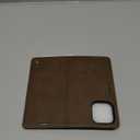 Wallet Case for iPhone 15 Pro Compatible with Magsafe, 2-in-1 PU Leather Flip RFID Blocking Card Holder Stand Shockproof Magnetic Detachable Cover for iPhone 15 Pro Case 6.1", Brown