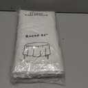 12 Pack White Lace Tablecloth Round Lace Table Cover 84 Inch