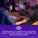 Alienware AW2725DF OLED Gaming Monitor - 26.7-inch Quantom-Dot WQHD (2560x1440) 360Hz 0.03Ms Display, AMD FreeSync Premium Pro, HDMI/DP/USB 3.2 Gen1, Height/Tilt/Swivel/Pivot Adjustability - Black