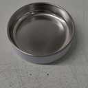 Coldest Dog Bowl - Anti Rust Metal, Non Slip, 3 Layers Insulated Stainless Steel Dog Bowls - Spill Proof & Heavy Duty - Water Bowl for Dogs, Cats & Pets, Dish Washer Safe (21 oz, Epic White)