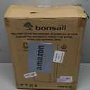 Bonsaii 10-Sheet Cross Cut Paper Shredder, 5.5 Gal Home Office Heavy Duty Shredder for Credit Card, Staple, Clip with Transparent Window(C209-D)