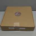 Ling's Moment Eucalyptus Flower Greenery Garland with Willow Leaves 2pcs, 5.9ft Hanging Italian Ruscus Vines Rustic Wreath Swags for Table Centerpieces Wedding Arch Decor, Terracotta Flowers