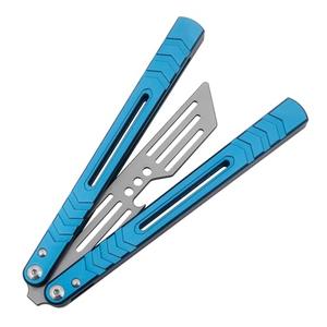 WARHERO Aluminium Alloy Handle Practice Tools Stainless Steel Head Integrated Forging Bushing System (Blue)