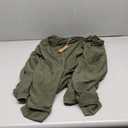 Womens Long Sleeve Crew Neck Shirts Pleated Keyhole Tops Blouses Dressy Casual (X-Large, Army Green)