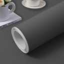 (15.7 inchx236.2 inch) Grey Wallpaper Self Adhesive Peel and Stick Wall Pattern for Living Room TV Wall Store Backdrops Thick Wallpaper PVC DIY Decorative Roll