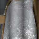 Sealy Heated Mattress Pad King Size, Zone Heating Electric Bed Warmer with Deep Pocket, 10 Heat Setting Dual Controller & 1-12 Hours Auto Shut Off, Knitted Breathable Heated Mattress Cover, White